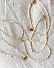 Load image into Gallery viewer, Customised pearly name necklace