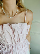 Load image into Gallery viewer, Half &amp; Half Fresh Water Pearl Necklace
